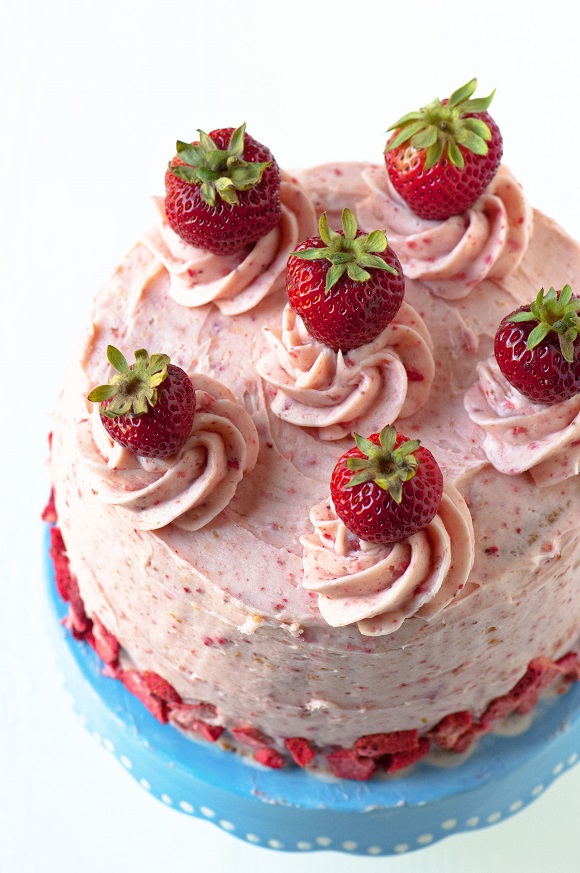 Strawberry Shortcake Layer Cake 01